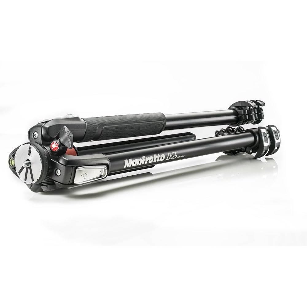 Manfrotto 3 Section Tripod In Carbon Fibre, Camera Tripod, Photography Accessories, Travel Tripod For Content Creation, Professional Photography,Mt055Xpro3
